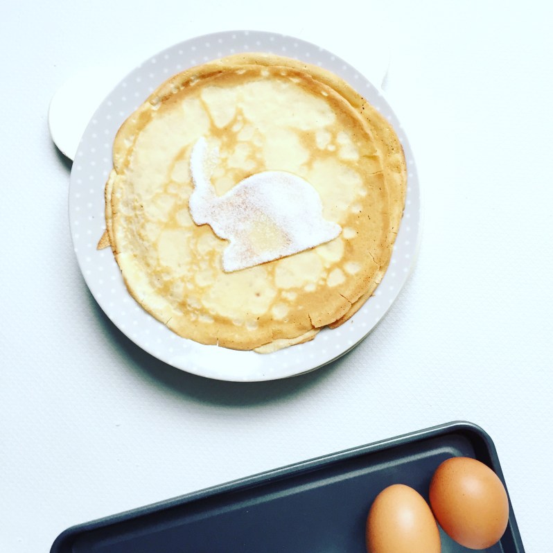 {Food} Le petit dèj de Pâques et les crêpes lapins!
