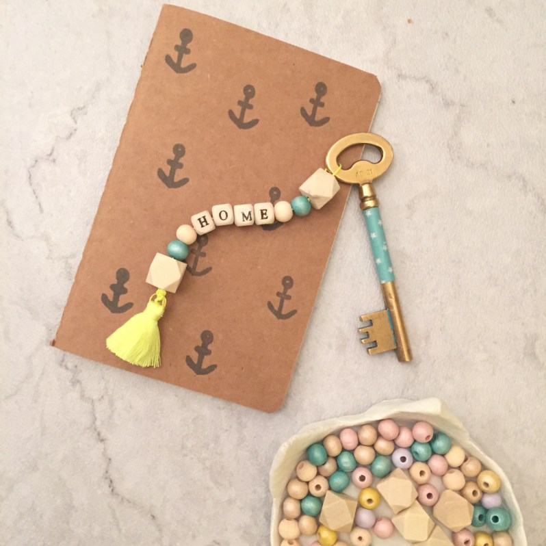 {DIY} Les portes clés en bois!