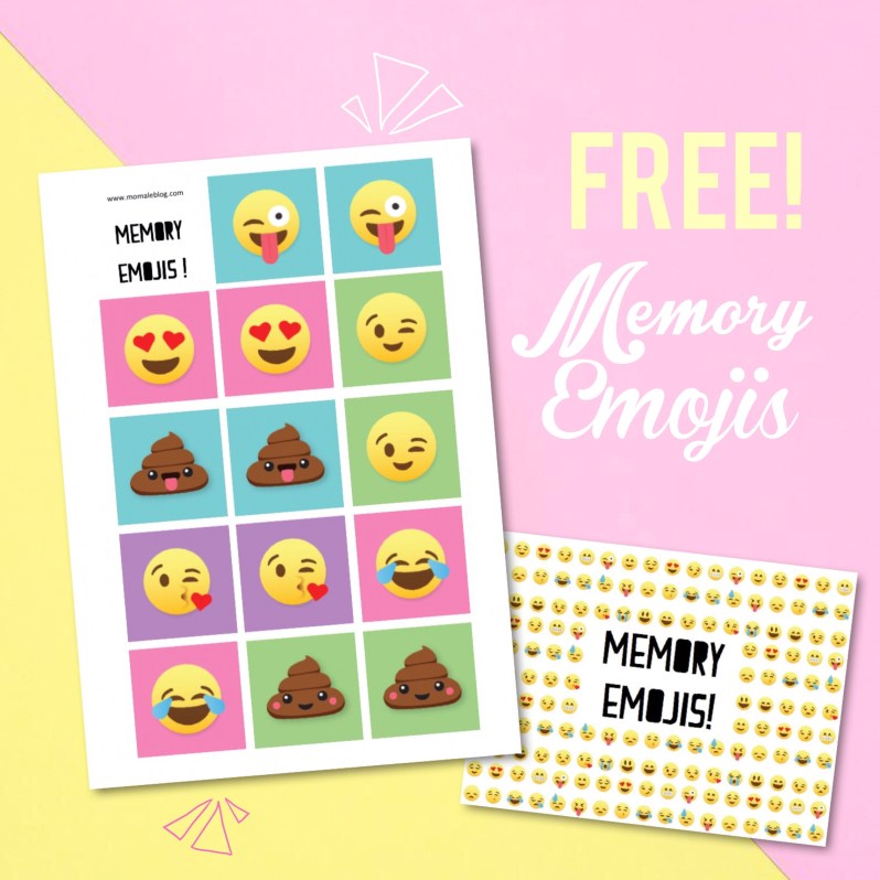 {Free} Memory emojis à imprimer!