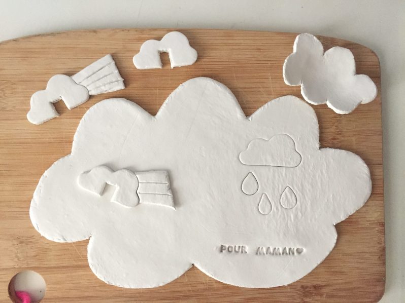 {DIY fête des mères} Le set à thé nuages!