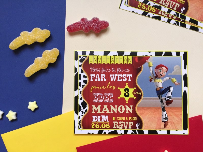 {Free} L'invitation de Cowgirl à imprimer!