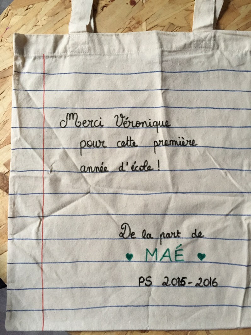 {DIY} Le tote bag spécial maîtresse!