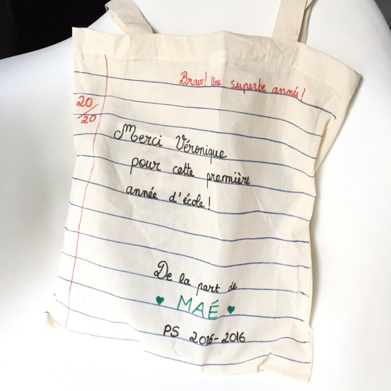 {DIY} Le tote bag spécial maîtresse!