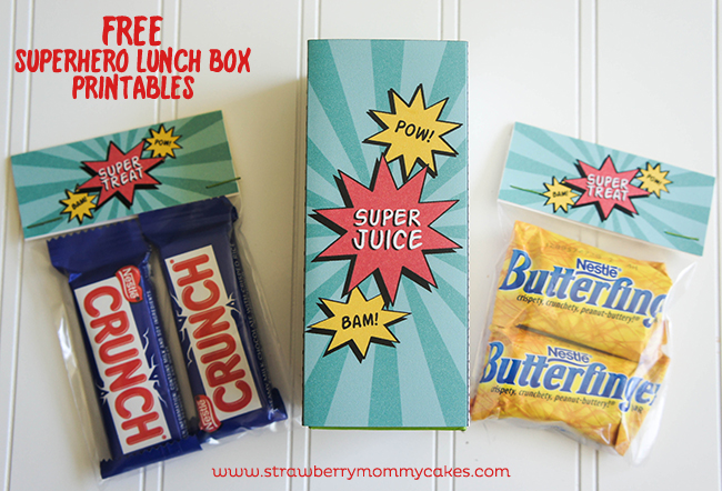 {Free printable} Pour une super fête de super héros!