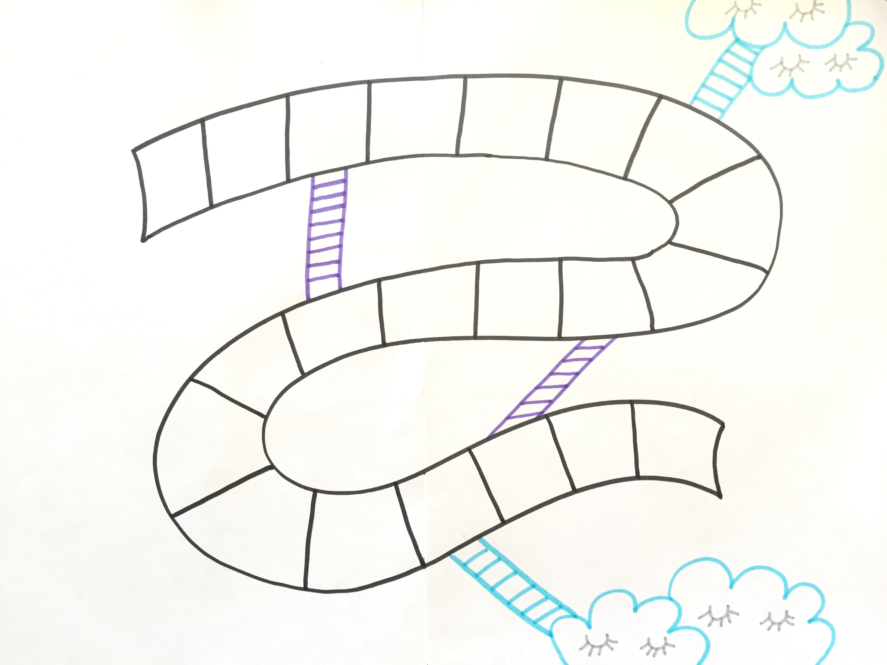 {DIY} Un jeu de l'oie d'été revisité!