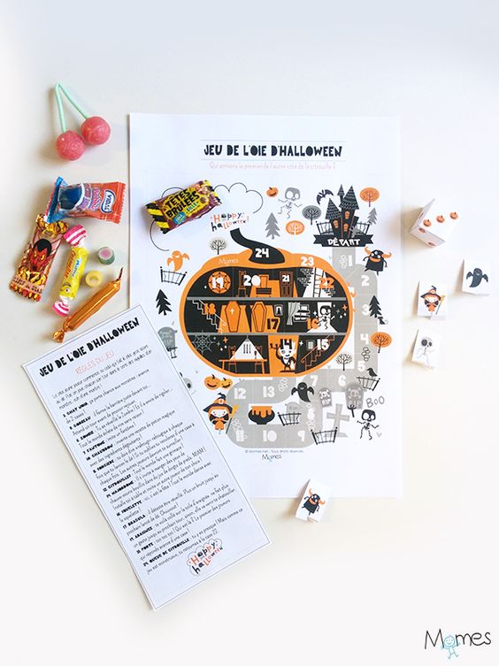 {Halloween} 10 jeux à imprimer! Moma le blog