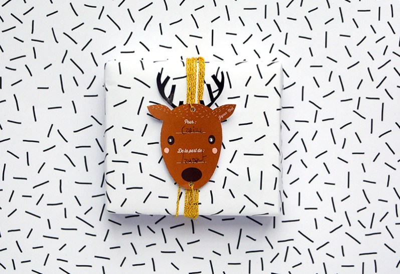 {Free Printable} Sélection d'étiquettes pour cadeaux de Noël !