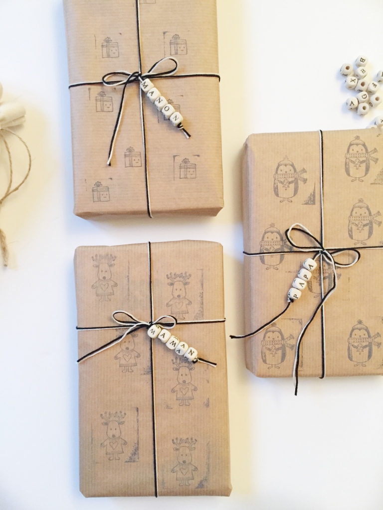 {DIY} Les paquets cadeaux personnalisés! Moma le Blog