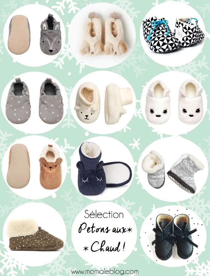 Sélection petits chaussons tout chauds!