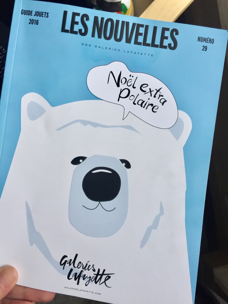 Un noël extra polaire aux Galerie Lafayette !